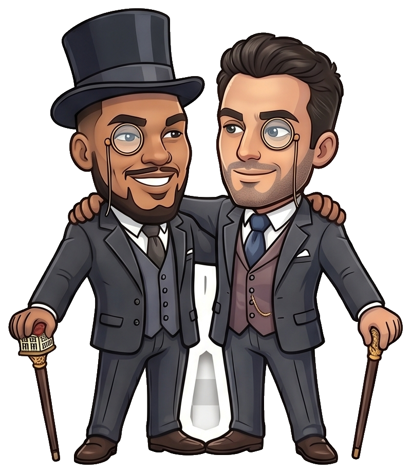 Josh Madu and Sam Reidy, the two Elite Builders founders.